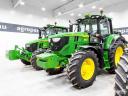 ÚJ John Deere 6R 155 DirectDrive Eco 24/24 50 km/h váltó, rugózott híd, rug. fülke, SF7500 AutoTrac, légfék, G5 Plus, fronthidr., Trelleborg