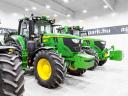 ÚJ John Deere 6R 155 DirectDrive Eco 24/24 50 km/h váltó, rugózott híd, rug. fülke, SF7500 AutoTrac, légfék, G5 Plus, fronthidr., Trelleborg