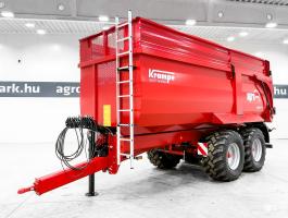 ÚJ Krampe BigBody 650 (BB 650) 21 tonna teherbírás, 30,5 m3, 60 cm-es magasító, Made in Germany, prémium monocoque / teknős pótkocsi