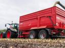 ÚJ Krampe Big Body 700 Carrier (BB 700) 22 tonna teherbírás, 32,8 m3, 60 cm-es magasító, Made in Germany, prémium monocoque / teknős pótkocsi