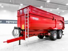 ÚJ Krampe BigBody 790 Carrier (BB 790) 22 tonna teherbírás, 37,5 m3, 60 cm-es magasítóval, Made in Germany, prémium monocoque / teknős pótkocsi