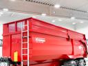 ÚJ Krampe BigBody 790 Carrier (BB 790) 22 tonna teherbírás, 37,5 m3, 60 cm-es magasítóval, Made in Germany, prémium monocoque / teknős pótkocsi
