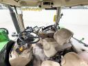 John Deere 6155R (3861 üzemórás) traktor, DirectDrive 50 km/h, rugózott híd, rugózott fülke, RTK, homlokrakodó, légfék