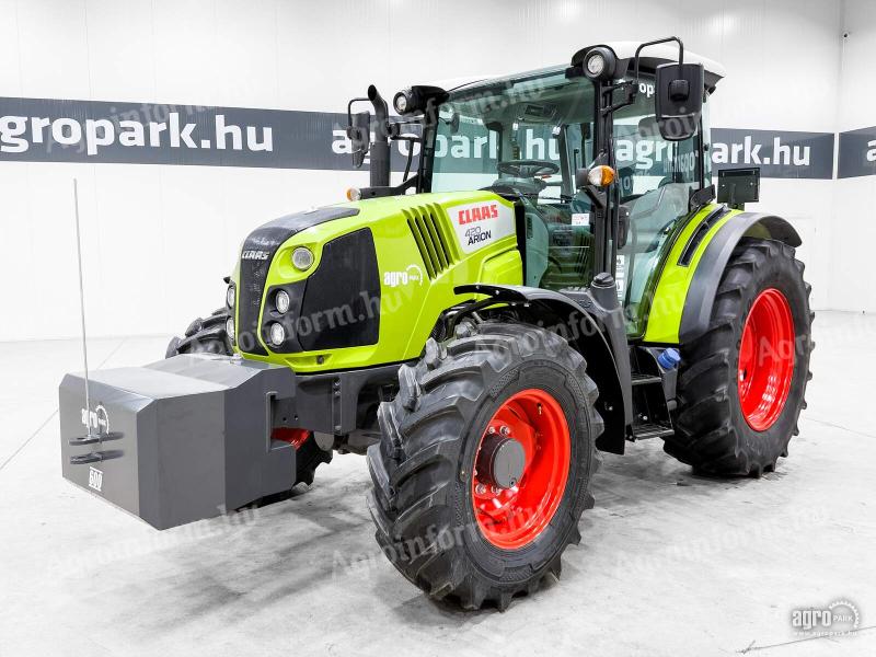 Claas Arion 420 (5410 üzemóra) Quadrishift Powershift, légfék, 3 pár hidr. kör