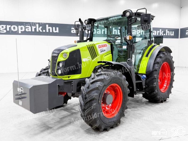 Claas Arion 420 (5410 üzemórás) Quadrishift Powershift, légfék, 3 pár hidr. kör