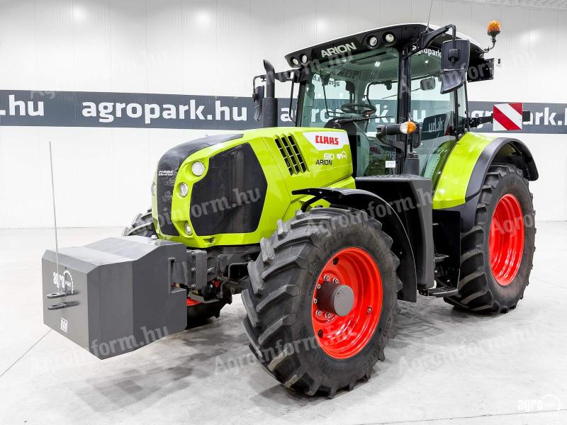 BÉRELHETŐ - Claas Arion 610 (5031 üzemórás). Bérgépek, Gépbérlet, Bér Traktorok, Traktor Bérlés