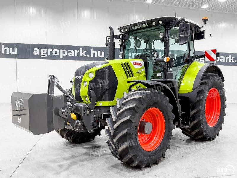 Claas Arion 550 (1607 üzemórás) Hexashift Eco, rug híd és fülke, S10 RTK GPS, légfék, Trelleborg, JD motor