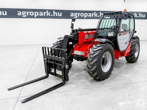 Manitou MT 933 (1821 üzemórás) teleszkópos rakodó, 9,1 m emelési magasság, 3,3 tonna, JSM Joystick, Deutz motor