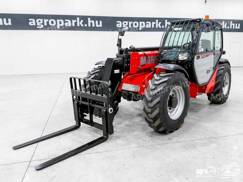 Manitou MT 933 (1821 üzemórás) teleszkópos rakodó, 9,1 m emelési magasság, 3,3 tonna, JSM Joystick, Deutz motor