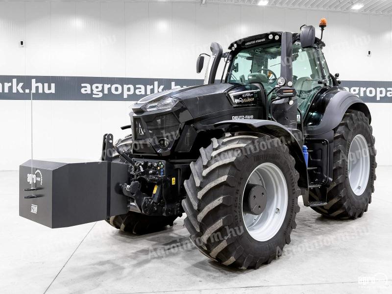 Deutz-Fahr 9340 TTV (3365 üzemórás) 60 km/h váltó, rug. híd, rug. fülke, 6 pár hidr. kör, légfék, LED, Trelleborg