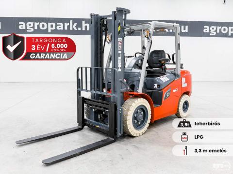 ÚJ HELI CPYD35-KU1HG3 G3, 3,5 tonnás LPG targonca 3,3 méteres emeléssel ÚJ HELI CPYD35-KU1HG3 G3, 3,5 tonnás LPG targonca 3,3 méteres emeléssel