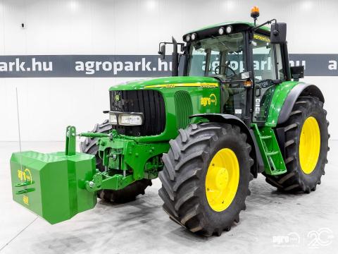John Deere 6920 (6146 üzemórás) PowerQuad 50 km/h mászófokozattal, TLS, fronthidr., frontkardán, légfék