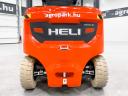 BÉRELHETŐ - ÚJ HELI CPD25-GB2LI-M G2-M, 2,5 tonnás Li-ion elektromos targonca 3,3 méteres emeléssel