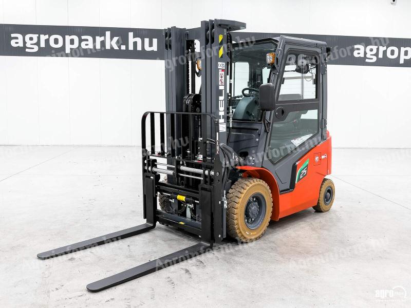 ÚJ HELI CPD25-GB2LI-M G2-M, 2,5 tonnás Li-ion elektromos targonca 4,7 méteres emeléssel