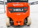 ÚJ HELI G2-M 2,5 tonnás Li-ion elektromos targonca 3,3 méteres emeléssel