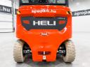 ÚJ HELI G2-M 2,5 tonnás Li-ion elektromos targonca 3,3 méteres emeléssel