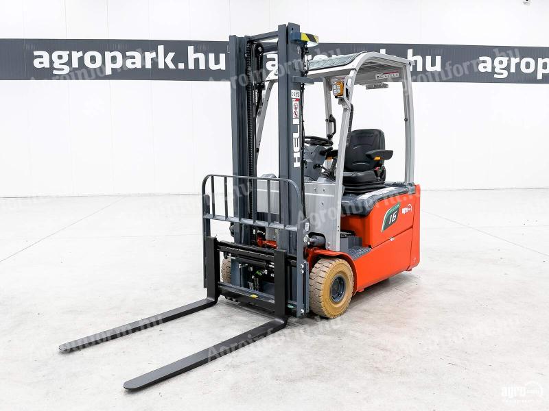 ÚJ HELI CPD16SQ-A6LIG3-S G3-S, 1,6 tonnás Li-ion elektromos targonca 3,3 méteres emeléssel