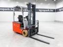 ÚJ HELI G3-S 1,6 tonnás Li-ion elektromos targonca 3,3 méteres emeléssel