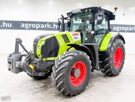 Claas Arion 650 CEBIS (3993 üzemóra) Hexashift 24/24 50 km/h váltó, rugózott híd, rugózott fülke, légfék, GPS Pilot aut. kormányzás, Michelin