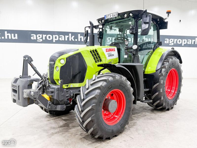 Claas Arion 650 CEBIS (3993 üzemóra) Hexashift 24/24 50 km/h váltó, rugózott híd, rugózott fülke, légfék, GPS Pilot aut. kormányzás, Michelin Claas Arion 650 CEBIS (3993 üzemóra) Hexashift 24/24 50 km/h váltó, rugózott híd, rugózott fülke, légfék, GPS Pilot aut. kormányzás, Michelin