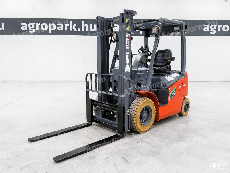BÉRELHETŐ - ÚJ HELI CPD25-GC6LI-S G2-S, 2,5 tonnás Li-ion elektromos targonca 3,3 méteres emeléssel