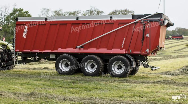 ÚJ Krampe Rambody 900 (AS 900) 28.000 kg teherbírás, prémium letolókocsi hidr.hátfallal, 45,3m³, légfék, LED, 40km/h, légrugós futómű