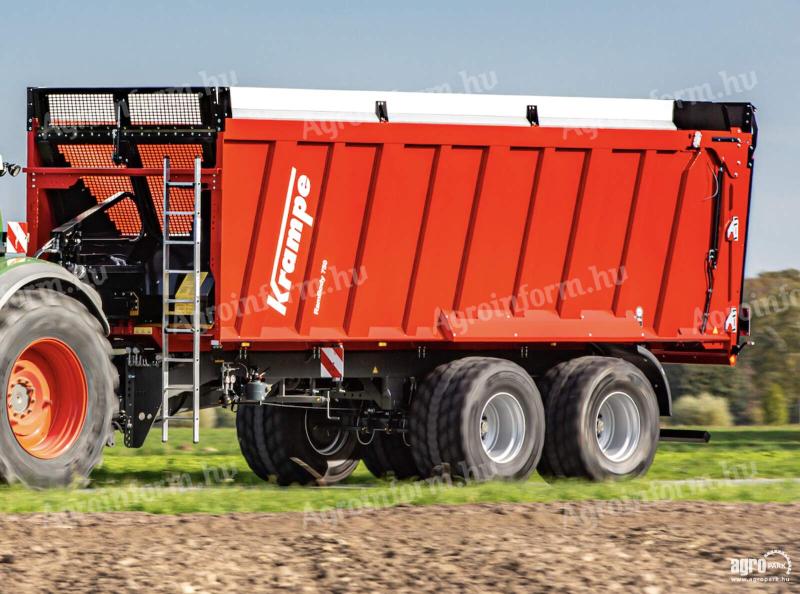 ÚJ Krampe Rambody 750 (AS 750) 22.000 kg teherbírás, prémium letolókocsi, 38,6 m³, légfék, LED, 40 km/h, légrugós futómű