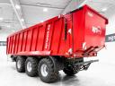 ÚJ Krampe Rambody 900 (AS 900) 28.000 kg teherbírás, prémium letolókocsi hidraulikus hátfallal, 45,3m³, légfék, LED, 40km/h, légrugós