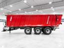 ÚJ Krampe Rambody 900 (AS 900) 28.000 kg teherbírás, prémium letolókocsi hidraulikus hátfallal, 45,3m³, légfék, LED, 40km/h, légrugós