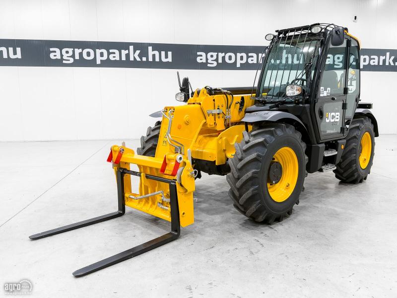 JCB 535-95 (567 üzemóra) teleszkópos rakodó, Joystick, Powershift, klíma, Q-FIT raklapvillával