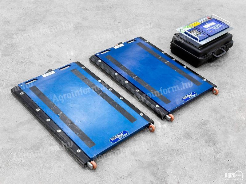 HENK MAAS WAWL 20T 20 tonnás tengelysúlymérő