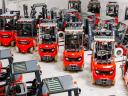 ÚJ HELI 1,2 tonnás Li-ion elektromos gyalogkíséretű magasemelő 3,5 méteres emeléssel elektromos magasemelő, 1200 kg teherbírás, 3,5 m emelés, lítium-ion akkumulátor, poliuretán kerekek
