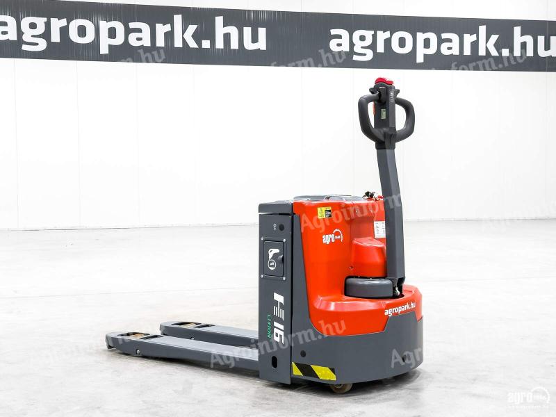 ÚJ HELI CBD16-C2LIH 1,6 tonnás nagy teljesítményű Li-ion elektromos gyalogkíséretű raklapemelő