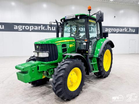 John Deere 6430 (9506 üzemórás) PowerQuad 24/24 40 km/h, TLS, légfék, állítható felnik John Deere 6430 (9506 üzemórás) PowerQuad 24/24 40 km/h, TLS, légfék, állítható felnik
