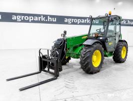 John Deere 3420 (7804 üzemórás) teleszkópos rakodó 7 m-es gémkinyúlás, klíma, légrugós ülés, gém-lengéscsillapítás