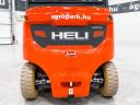 BÉRELHETŐ - ÚJ HELI CPD25-GC6LI-S G2-S, 2,5 tonnás Li-ion elektromos targonca 3,3 méteres emeléssel