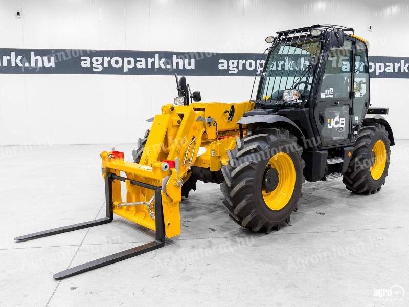 JCB 531-70 (341 üzemórás) 7 méteres emelés, 3.100 kg teherbírás, Joystick, klíma, raklapvilla, Powershift, Q-fit