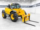 JCB 535-95 (350 üzemórás) teleszkópos rakodó, Joystick, Powershift, klíma, Q-FIT raklapvillával
