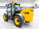 JCB 535-95 (619 üzemórás) teleszkópos rakodó, Joystick, Powershift, klíma, Q-FIT raklapvillával