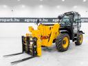 JCB 540-170 Sway (874 üzemórás) teleszkópos rakodó, Joystick, klíma, hidraulikus villaoldalmozgatás