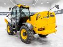 JCB 540-170 Sway (437 üzemórás) 17 m emelés, 4000 kg teherbírás, Joystick, klíma, raklapvilla, Sway szintezés, hidraulikus villaoldalmozgatás, kamera
