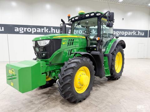 John Deere 6145R (4009 üzemóra) AutoQuad Plus 20/20 40 km/h váltó, rugózott híd, légfék, ISOBUS