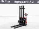 ÚJ HELI 1,2 tonnás Li-ion elektromos gyalogkíséretű magasemelő 3 méteres emeléssel