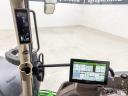 John Deere 6R 130 (511 üzemóra) AutoQuad Plus 24/24 50 km/h váltó, rugózott híd és fülke, G5 kijelző, SF7500 AutoTrac, légfék, LED, Trelleborg