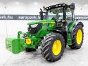 John Deere 6R 130 (1021 üzemórás) AutoQuad Plus 24/24 50 km/h váltó, rugózott híd és fülke, légfék, frontkardán
