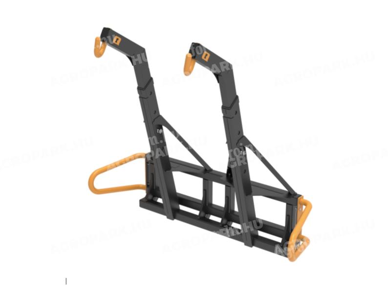 ÚJ Quicke dupla BigBag zsákemelő adapter JCB felfogatással. 1.500 kg-os teherbírás, 2 db horog, extra merevítésekkel, állítható magassággal
