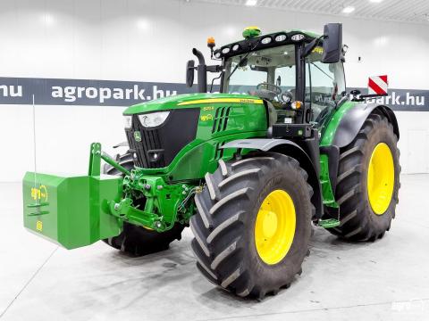 John Deere 6215R (960 üzemórás) AutoPowr IVT 50 km/h váltó, rugózott híd, rugózott fülke, SF7500 AutoTrac, légfék, CommandARM, LED világítás, Michelin gumizás John Deere 6215R (960 üzemórás) AutoPowr IVT 50 km/h váltó, rugózott híd, rugózott fülke, SF7500 AutoTrac, légfék, CommandARM, LED világítás, Michelin gumizás