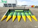 Ziegler Corn Champion 6S 6 soros, fix vázas kukorica betakarító adapter, John Deere T/W kombájnokhoz, szárzúzó, 75 cm sortáv