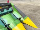 Ziegler Corn Champion 6S 6 soros, fix vázas kukorica betakarító adapter, John Deere T/W kombájnokhoz, szárzúzó, 75 cm sortáv