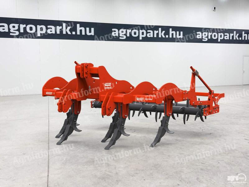 ÚJ Maschio Gaspardo Pinocchio 250/5 2,5 m talajlazító, 45 cm munkamélység, 5 lazítókés, mechanikus dupla tüskés elmunkáló